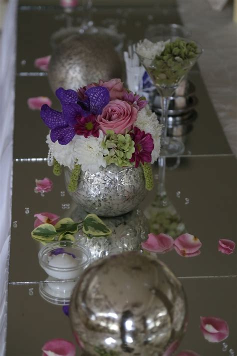 Free Picture Wedding Venue Vase Decoration Table Elegant Mirror