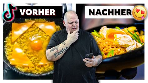 Profikoch Bernd Zehner Testet TikTok Rezepte Verbessert Sie EP 03