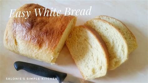 Easy Homemade White Bread With All Purpose Flour Eggless White Bread Youtube