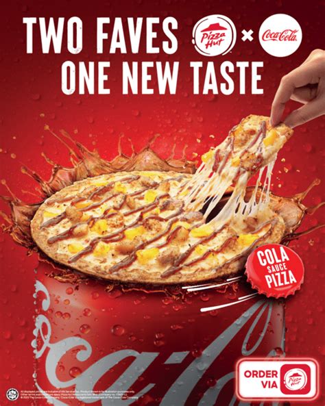 ‘cola Boration Pizza Hut Malaysia And Coca Cola Unite To Unveil A