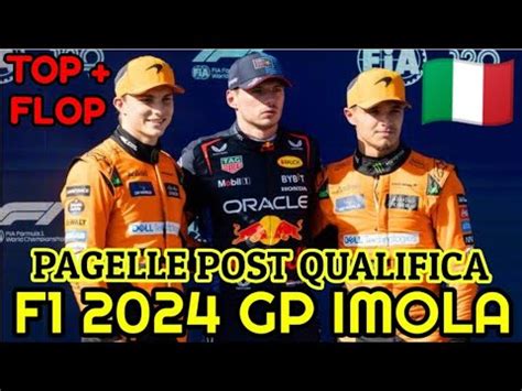 F Gp Imola Pagelle Post Qualifica Piu Top E Flop Youtube