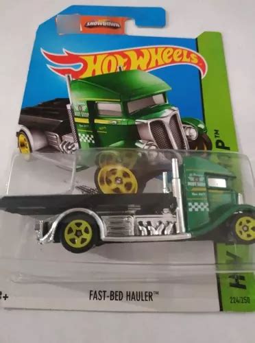Hot Wheels Fast Bed Hauler Trailer Verde Mercadolibre