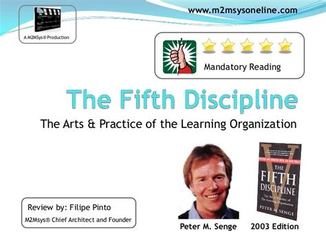 Peter Senge Fifth Discipline Book Review Learning Organization Bi