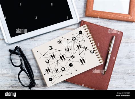 Networking And Social Communication Concepts Stock Photo Alamy