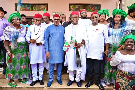 Ubah Ekwunife Formerly Presented To Apc Members In Anambra