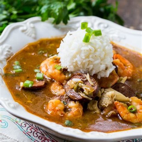 Seafood Gumbo Spicy Southern Kitchen