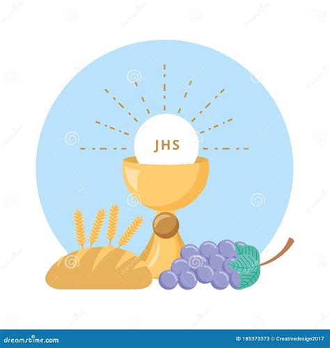 Body Christ Cartoon Vector Stock Vector Illustration Of Eucharist