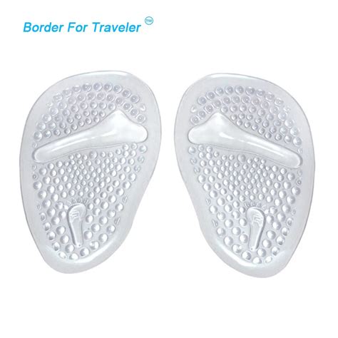 Buy 3 Pair Silicone Metatarsal Toe Gel Pad Separators Forefoot Foot Pads Shoes