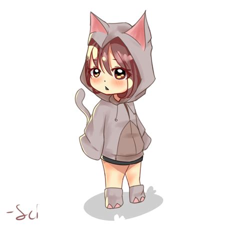 Cat Girl Anime Chibi