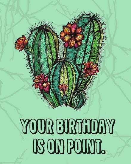 On The Point Free Funny Birthday Group Card Free Funny Birthday