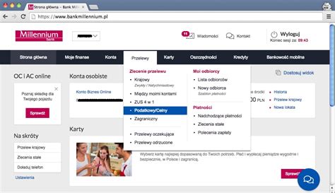 Opłacanie składek online Millennium Bank Pomoc serwisu ifirma pl