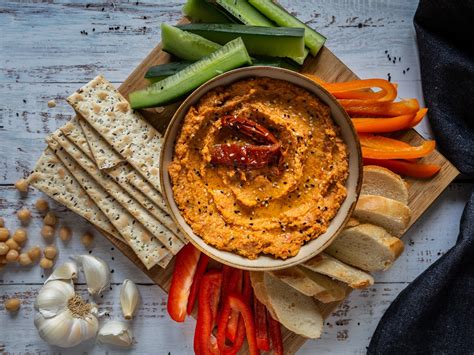 Sun Dried Tomato Hummus Uncommonly Delicious