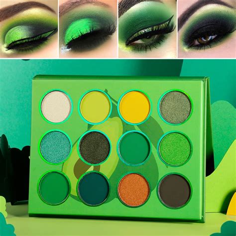 Green Eyes Makeup Colors