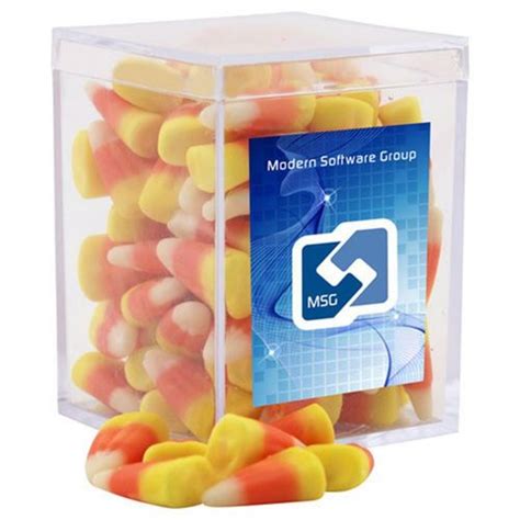 Acrylic Box With Candy Corn Custom Printed As Low As 685