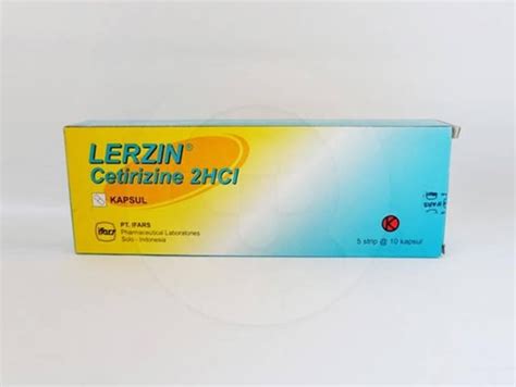 Lerzin Cetirizine Obat Apa Geena And Davis Blog