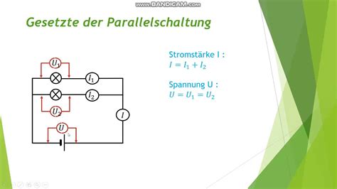 Gesetze Der Reihen Und Parallelschaltung Youtube