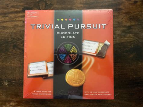 Chocolate Edition Trivial Pursuit New Sealed Ebay