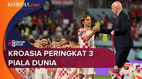 Hasil Kroasia Vs Maroko Vatreni Duduk Di Peringkat Piala Dunia