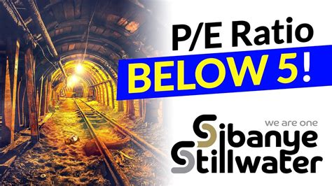 Sibanye Stillwater P E And Dividend Sbsw Youtube