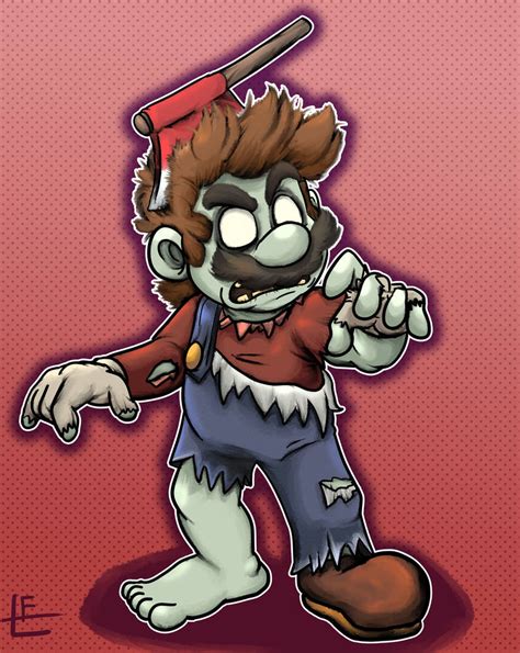 Super Mario Odyssey Zombie Mario By Francoisl Artblog On Deviantart