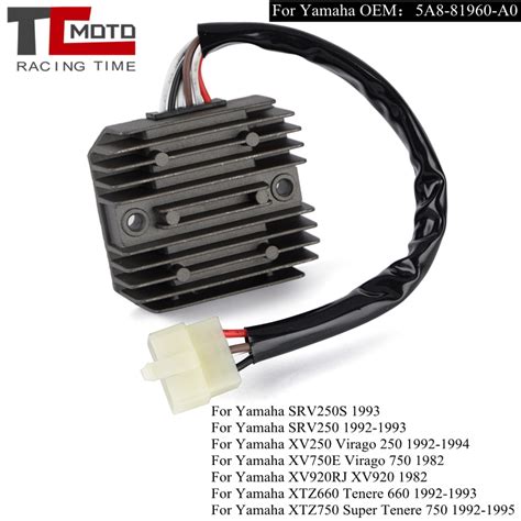 Regulator Rectifier For Yamaha SRV250 XV250 Virago 250 750 XV920 XTZ660