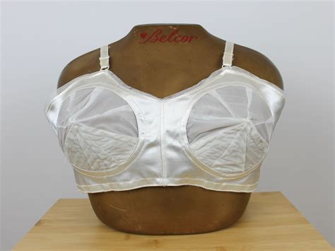 Rare 1950 S Vintage Satin Torpedo Bra By Astra Dead Stock Vintage Bullet Bra Pointed Bra