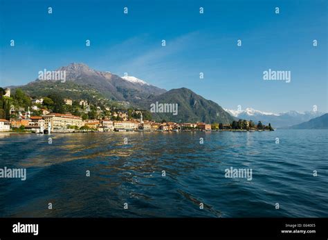 Lake Como Lago Di Como Menaggio Como Province Lombardy Italy Stock