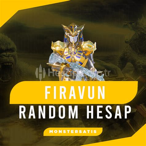 PUBG MOBİLE FİRAVUN RANDOM HESAP OTOMATİK TESLİMAT 64931