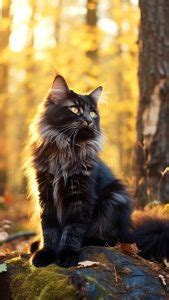 Black Smoke Maine Coon Cat Pictures And Breed Profile Of Black Smoke