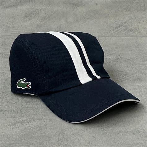 BONÉ LACOSTE FAIXA AZUL MARINHO JNoriginalshop