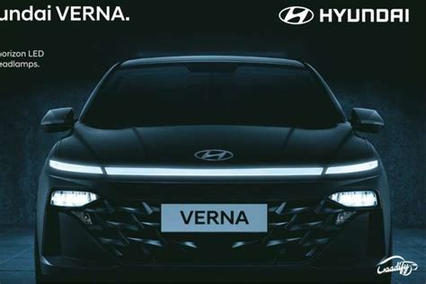 2023 Hyundai Verna Interior Teased Again Features Revealed