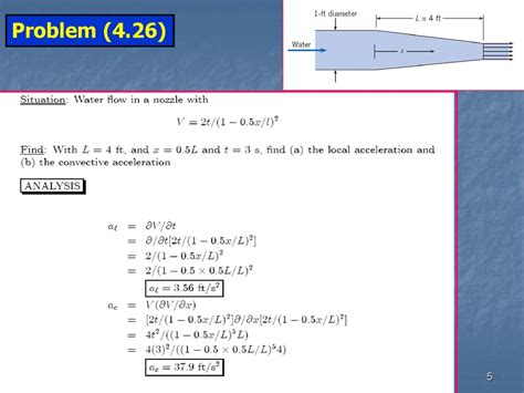 Homework 3 Chapter 4 Flowing Fluids And Pressure Variation Ppt