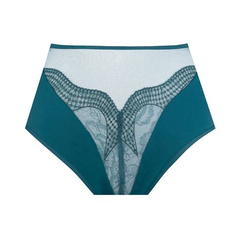 Sheer Mesh High Waist Panty Florence Green 1658 Lavinia Lingerie