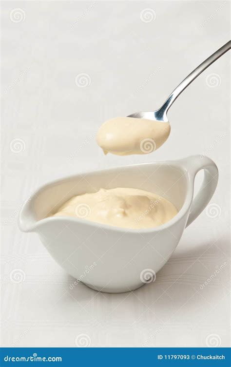 Dijon Mayonnaise Stock Image Image Of Sunflower Vinegar 11797093