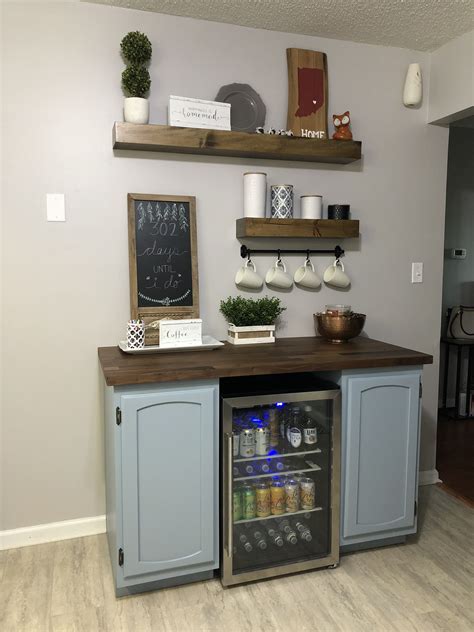 Office Coffee Station With Refrigerator Hoyt Crespo
