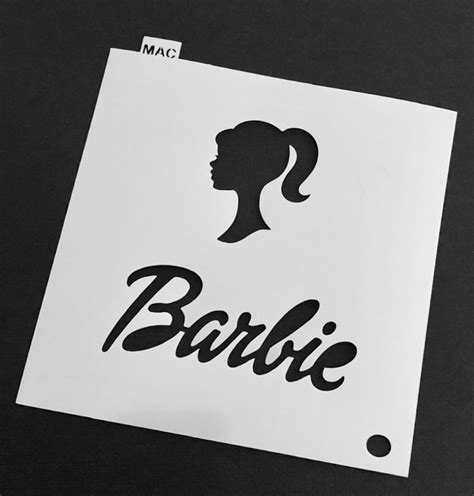 Barbie Stencil Printable