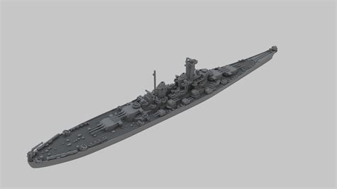 Ww2 United States Navy Montana Class Battleship — Thousand Worlds