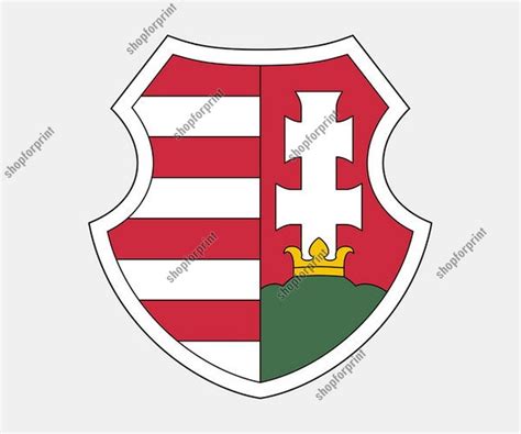 Hungarian Crest In Vector Formats Set Five Several Images