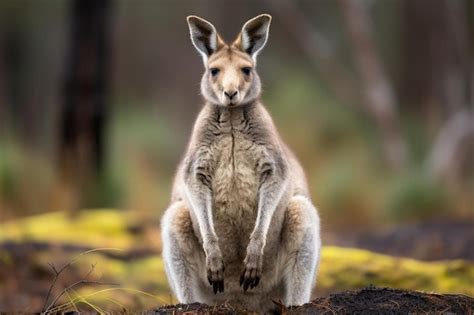 eastern grey kangaroo macropus giganteus maria island national park