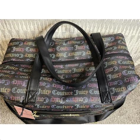 Juicy Couture Bags Nwt Juicy Couture Weekender Overnight Bag Black