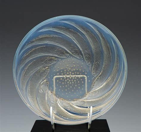 Opalescent Fish Vase By Rene Lalique French Glass