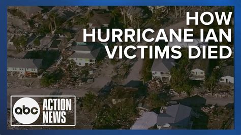 Medical Examiner Reports Outline How Hurricane Ian Victims Died Youtube