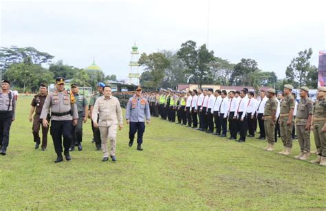 Apel Gelar Pasukan Operasi Lilin Toba Jelang Nataru Analisaone