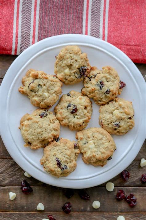 Oatmeal Cranberry White Chocolate Chip Cookies 365 Days Of Baking