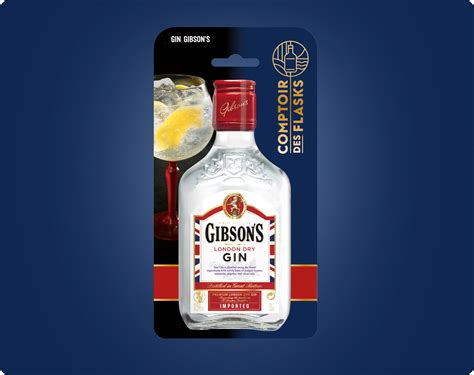 Le Gin Gibsons Comptoir Des Flasks