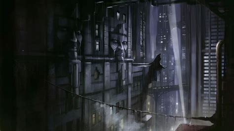 Batman Arkham City Concept Art Wallpaper