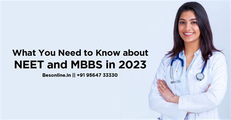 What You Need To Know About Neet And Mbbs In 2023