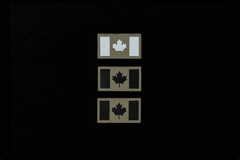 Canadian Flag Patch - Carcajou Tactical - Made in Canada