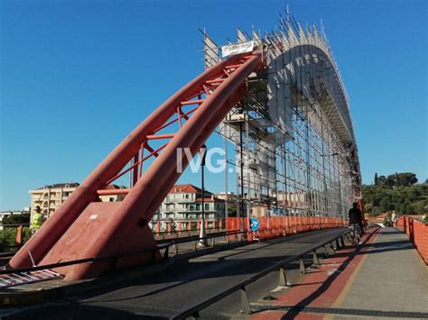 Lavori Al Ponte Rosso Di Albenga La Chiusura Notturna Prorogata Fino