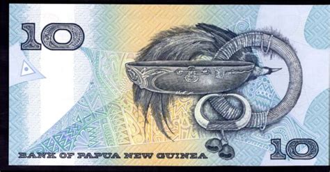 Bank Of Papua New Guinea Ten Kina Au Pick A Au Unc